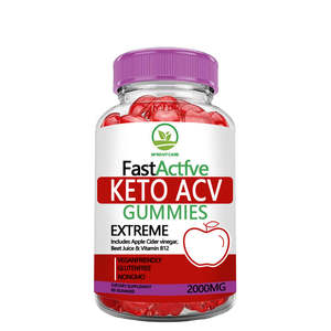 OEM/ODM formule scientifique cétogène + extrait de vinaigre de cidre de pomme supplément végétalien gommes prend en charge la gestion du poids - Product Image 1