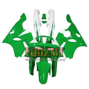 Kit de carrocería para <span class=keywords><strong>KAWASAKI</strong></span> <span class=keywords><strong>NINJA</strong></span> ZX 6R, blanco, verde, 636, 35LQ.36, <span class=keywords><strong>ZX6R</strong></span>, 94, 95, 96, 97, 600CC, ZX636, 1994, 1995, <span class=keywords><strong>1996</strong></span>, 1997, - Product Image 1