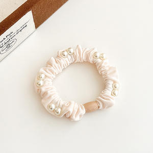 Diadema de Perlas con Diseño de Café con Leche, Alta Elasticidad, Tela Duradera, Accesorio de Regalo para Mujer - Product Image 6