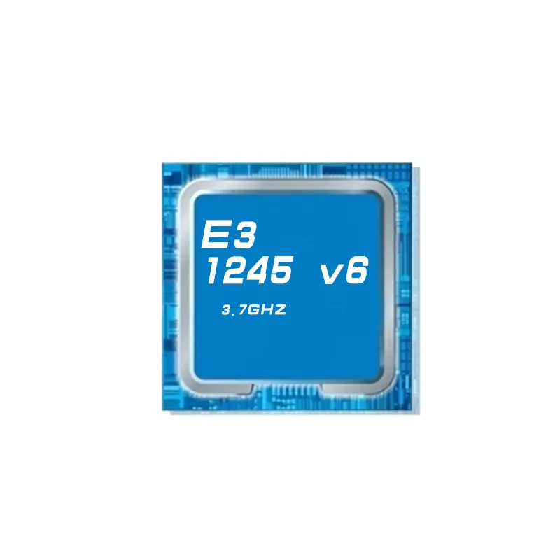 Intel. l Xeon E3 1245 V6 SR32B FCLGA 3.70GHz 8MB 4 çekirdekli 8Threads sunucu işlemcisi LGA1151 3.6GHz E3-1275 V5 CPU işlemci