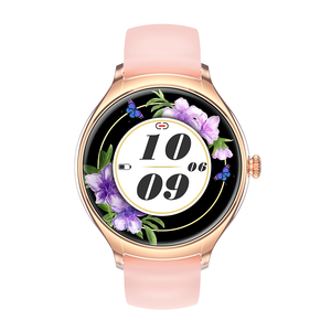 Montre connectée pour femmes KM30, écran IPS 1,39 pouces, application FitCloudPro, suivi menstruel, moniteur de fréquence cardiaque, assistant vocal IA, 5 à 10 jours d'autonomie - Product Image 5