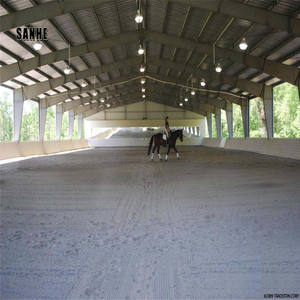 コラムフリースペースキャピタルスチールローカルライディングアリーナビルディングフレーミング/ホースパークカバーライディングアリーナ - Product Image 6