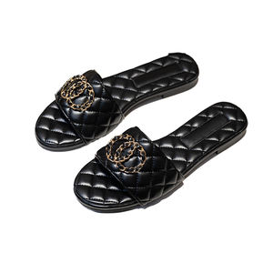 Sandali da <span class=keywords><strong>Donna</strong></span> di Alta Qualità per Interni ed Esterni, Eleganti e di Lusso, <span class=keywords><strong>Antiscivolo</strong></span>, Traspiranti, con Suola in Gomma Leggera - Product Image 1