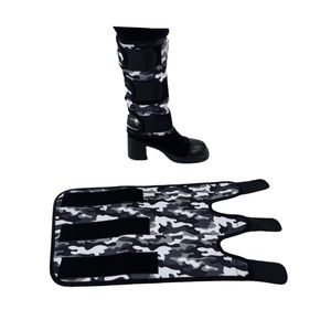 Guêtres <span class=keywords><strong>de</strong></span> jambe en néoprène Conception <span class=keywords><strong>de</strong></span> mollet Protection <span class=keywords><strong>de</strong></span> jambe inférieure <span class=keywords><strong>pour</strong></span> le travail <span class=keywords><strong>de</strong></span> cour <span class=keywords><strong>de</strong></span> vélo <span class=keywords><strong>de</strong></span> montagne <span class=keywords><strong>peau</strong></span> mince - Product Image 3