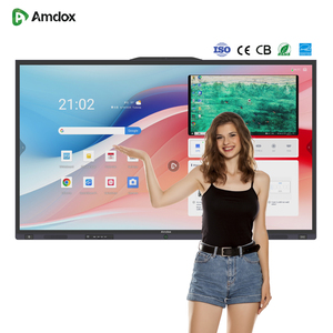 Amdox65 75 86 98 Inch 4K Tất Cả Trong Một Tương Tác Kỹ Thuật Số Bảng Thông Minh Màn Hình Cảm Ứng Giảng Dạy Hội Đồng Quản Trị Cho Lớp Học Và Văn Phòng - Product Image 1
