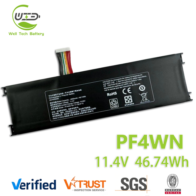 Brand New Laptop Battery PF4WN-03-17-3S1P-0 PF4WN-00-13-3S1P-0 for Mechrevo S1 Air S2 Air Xiaomai S436 Motile M141 M142 HPFS01