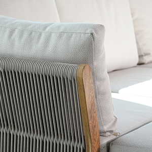 ชุดโซฟาหวายถัก J&M Outdoor Luxury Pe Rope Woven ขนาด 31 ซม. พร้อมเบาะรองนั่ง สำหรับรีสอร์ท กันน้ำ กันไฟ ทนทาน เหมาะสำหรับโรงแรม สวน และสนามหลังบ้าน รุ่น Jm-t83 - Product Image 3