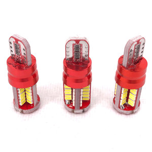 Ampoules de feux de positionnement T10 57SMD 3014 pour accessoires automobiles japonais, 192 <span class=keywords><strong>194</strong></span> 2825, feux arrière et latéraux de voiture, DC12V W5W, sans erreur Canbus - Product Image 3