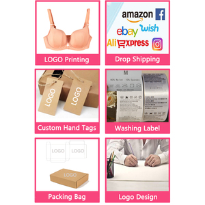 <span class=keywords><strong>Reggiseno</strong></span> Ingrosso con Ferretto Push-Up <span class=keywords><strong>Taglie</strong></span> UE 75-95DEFGHI, Coppe Grandi e <span class=keywords><strong>Taglie</strong></span> <span class=keywords><strong>Forti</strong></span> per Donna, Sottile in Maglia con Schiena a U, in Nylon/Elastan, Modello Raccogliente - Product Image 6