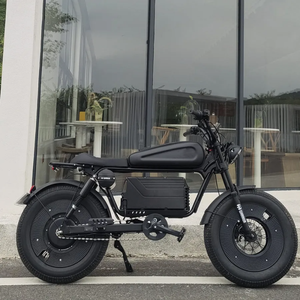 Bicicleta Eléctrica Híbrida de Alta Velocidad para Adultos, 1500W, para Terrenos Difíciles, 20*5, Unisex, con Motor de Alta Potencia E-H1, 30Ah, Horquilla de Acero, Neumáticos Anchos, 150 - Product Image 4