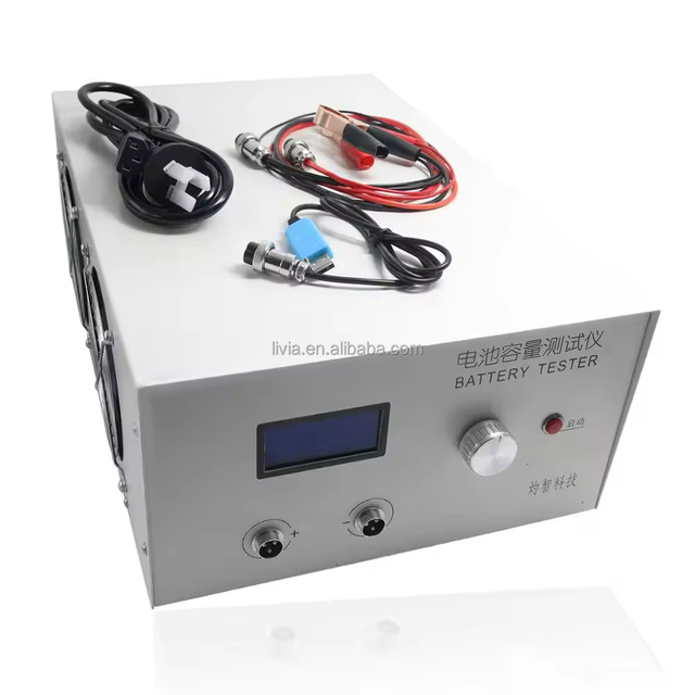 Lithium Lead-acid Battery Capacity Tester 12-72V 20A Discharge Meter for Battery Discharge Capacity Tester