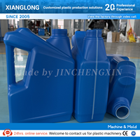 Machine de soufflage de bouteilles d'huile en HDPE/PP avec moteur pour la production de contenants de 1L à 5L, système de contrôle servo-hydraulique