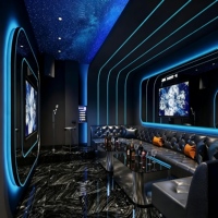 Panneaux Acoustiques Ciel Étoilé en Promotion – Dalles Murales Personnalisées en Fibre de Polyester pour Salles de Jeu, Salons VR et Espaces de Méditation