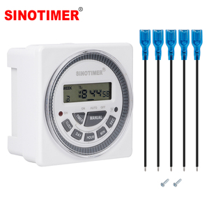 Tm619s 5-Pin lập trình hẹn giờ 7 ngày thứ hai mô-đun hẹn giờ 1 giây khoảng thời gian, 28 ON/OFF, 10/16/30A tải, 220V/230VAC hoặc 24/12VDC - Product Image 1