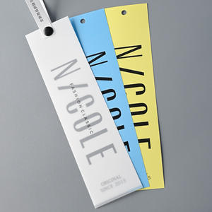 Kualitas tinggi kustom lembut PVC pakaian <span class=keywords><strong>label</strong></span> gantung ayunan <span class=keywords><strong>label</strong></span> tahan air untuk pakaian merek Logo - Product Image 2