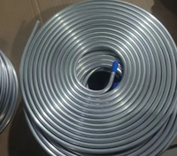 Tuyau en alliage d'aluminium enroulé sur mesure, design moderne et durable pour la climatisation, la réfrigération, la décoration, norme ASTM, livraison rapide