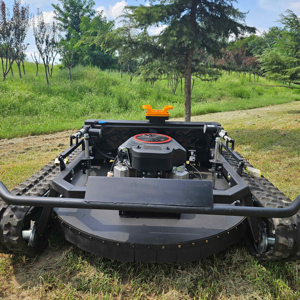 Xe tăng off-road điều khiển từ xa máy cắt cỏ cắt Trung Quốc nhà sản xuất Robot Máy cắt cỏ trang trại Xăng điều khiển từ xa mini - Product Image 2