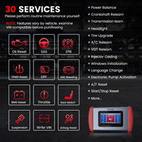 Escáner OBD2 Inplus IP608, Analizador de Motor, Herramienta de Diagnóstico Completo del Sistema, CAN FD, Más de 30 Servicios, 1 Año de Garantía, WiFi, 1 Año