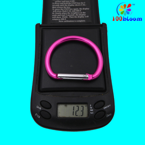 工場卸売5.2cmセミサークルカラビナーフック<span class=keywords><strong>d</strong></span>リングカラビナークリップスプリングフックバッグアクセサリーまたはウォーターボトル部品バイナー - Product Image 6