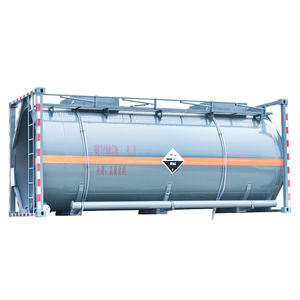 Tanque contenedor corrosivo estándar de 20 pies para almacenamiento y transporte - Product Image 6