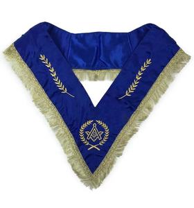 Masonic Regalia Blue Lodge Officer <b>Apron</b> Set Cuff and Collar Freemason Masonic <b>Apron</b> - Product Image 3