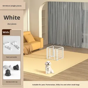 Valla para perros de tamaño pequeño y mediano al por mayor, jaula para mascotas antiescape para interiores, inodoro de entrenamiento, valla para casa de perro de plástico sólido transfronteriza - Product Image 6