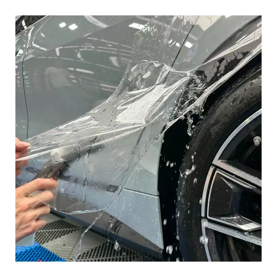 미국 수입 원료 7.5 밀 열 수리 투명 TPU 자동차 페인트 보호 필름 PPF