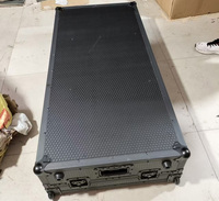 Table de travail DJ portable Audio HCTABLE, 47,24 pouces de large, 30,12 pouces de hauteur, table de vol pour DJ, flight case