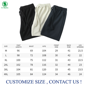 Pantaloni da Uomo Personalizzati con Coulisse Pantaloni della Tuta Larghi a Gamba Dritta Pantaloni Casual da Uomo - Product Image 4