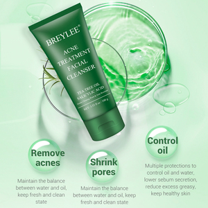 Limpiador Facial BREYLEE con Aceite de Árbol de Té para Eliminar el Acné, Limpiador Facial Antiacné para Hombres - Product Image 2