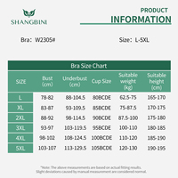Sujetador Deportivo Inalámbrico Suave SHANGBINI, Talla Grande, para Yoga y Dormir, con Logotipo Personalizado, Suministro de Fábrica OEM ODM