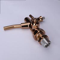 Robinet de robinet de contrôle de débit réglable en laiton en acier inoxydable FUYONG pour bar Homebrew ou distributeurs de boissons