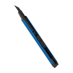 Casillas Utility Knife Stainless Steel Blade Blue Metal Handle Office Supplies Cutting Tool - Product Image 1