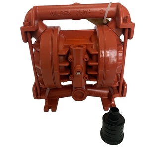Pompe à double diaphragme pneumatique en aluminium T2 avec diaphragme en néoprène Buna-N et billes de soupape, pompe à diaphragme basse pression - Product Image 2