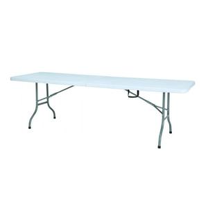 Table pliante en acier robuste et durable à 10 places, gain de place, pour événements de bricolage, restauration - Product Image 4