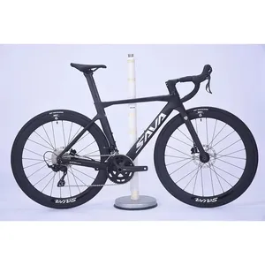 Bicicletta da Corsa in Fibra di Carbonio SAVA R08 CR-A7L Bici di Fascia Alta con Cavi Interni - Product Image 1