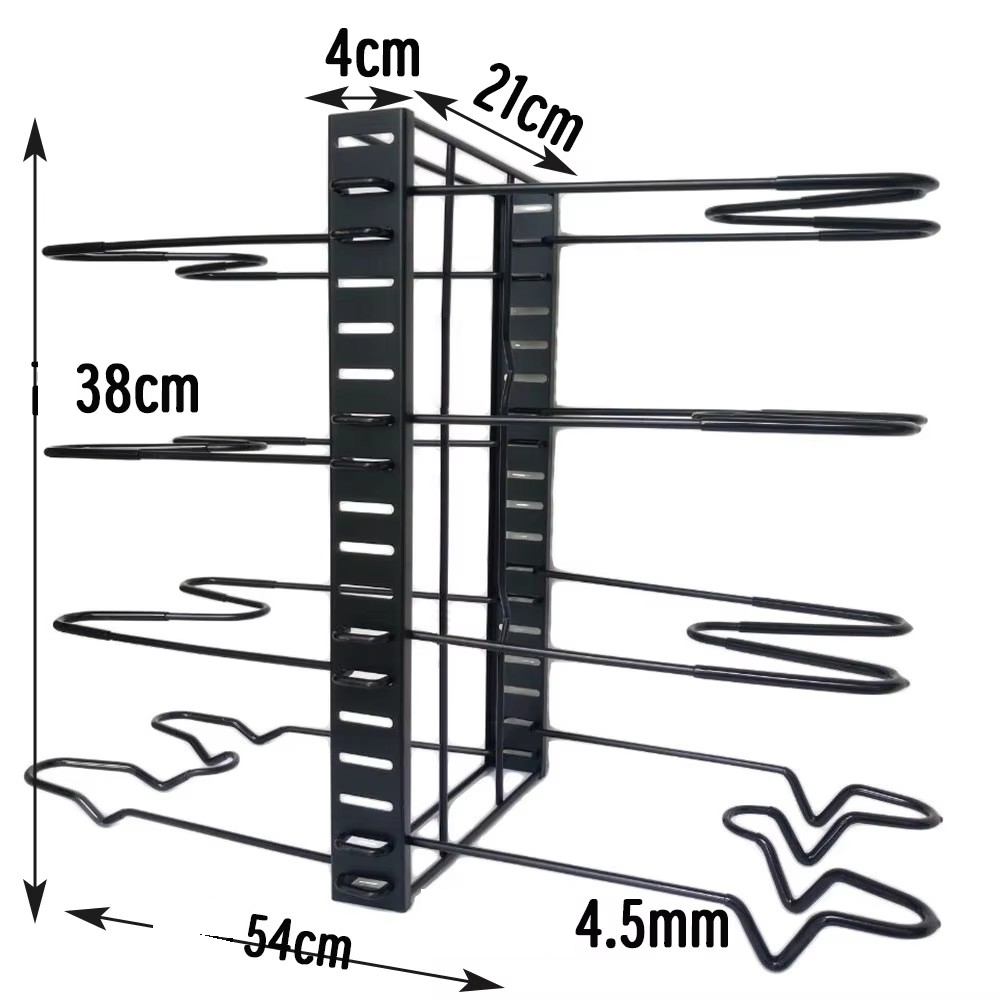 Nero 8 strati spessore 4,5 mm con custodia in silicone