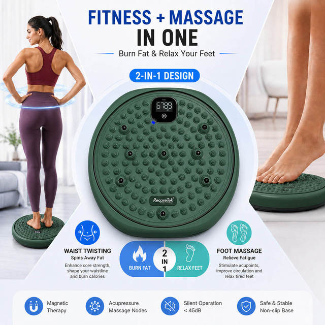 Smart Fitness Cardio Training Exercise Equipment Body Exercise Home Gym Equipment Home Exercise Board Workout Gear Waist Trainer