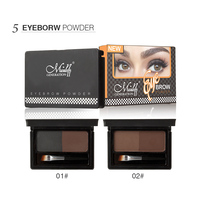 Menow E10007 OEM/ODM Marque Privée Kit de Poudre à Sourcils Maquillage Brosse à Sourcils Produits Cosmétiques pour Femmes Usine de Vente en Gros