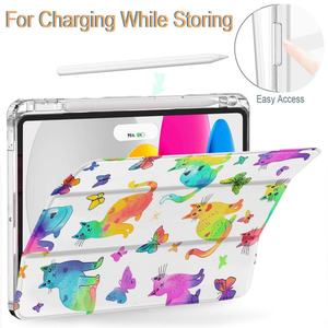 Funda Personalizada para iPad con Cubierta Trasera de Acrílico Transparente y Soporte Integrado para Lápiz, Compatible con iPad Air 2024 13/11 10.2/9.7/8.3 Mini 6/7 - Product Image 3