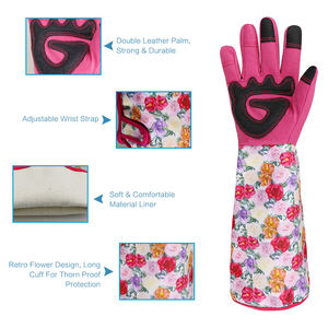 Gants de jardinage <span class=keywords><strong>multi</strong></span>-usages personnalisés de haute qualité, protection complète, gants de taille-roses, gants de sécurité pour les mains - Product Image 2