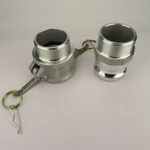 Buse de tuyau d'incendie industriel robuste de 2 pouces, flexible, à débit constant, à brouillard, avec verrouillage à came en aluminium - Product Image 1