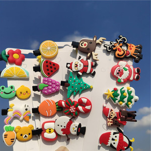 Wholesale Rainbow Cute Hair Clips Cartoon Animal <strong>Bobby</strong> <strong>Pin</strong> Lovely Mini Kids Hair Clips for Girls - Product Image 2