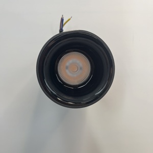Projecteur led noire en aluminium de haute qualité, projecteur remplaçable, GU10 MR16, boîtier de lumière - Product Image 2