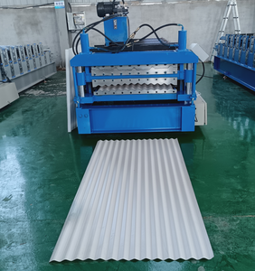 Roof Use Double Layer Roofing <b>Sheet</b> Roll Forming Machine Corrugated Trapezoidal Steel Roof <b>Tile</b> Making Machine Price - Product Image 5