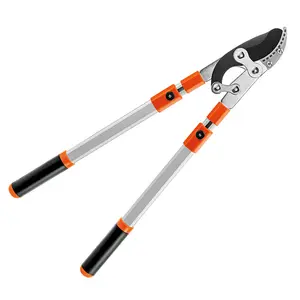 Garden Hedge Shears with SK-5 Blade, Manual Hedge Trimmer for Trimming Borders, Fence, Shrubs, Trees Telescopic