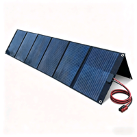 Panneau solaire monocristallin à haute efficacité 600W 6 plis 18V/36V avec connecteur Anderson, chargeur solaire étanche Alligator