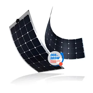BIPV monocrystalline silicon flexible lightweight photovoltaic building integrated solar panel solar energy solution