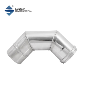 Tuyau <span class=keywords><strong>de</strong></span> <span class=keywords><strong>cheminée</strong></span> à double paroi isolé en acier inoxydable SUS304/316L pour foyer et poêle à bois - Product Image 3