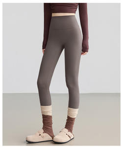 Wholesale <b>High</b> Quality Women <b>Tummy</b> <b>Control</b> <b>Leggings</b> Custom logo <b>High</b> <b>Waist</b> Yoga <b>Leggings</b> - Product Image 3